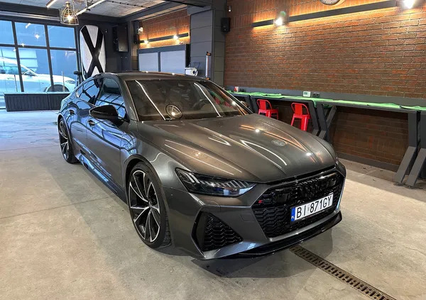 audi rs7 Audi RS7 cena 419000 przebieg: 52900, rok produkcji 2020 z Białystok